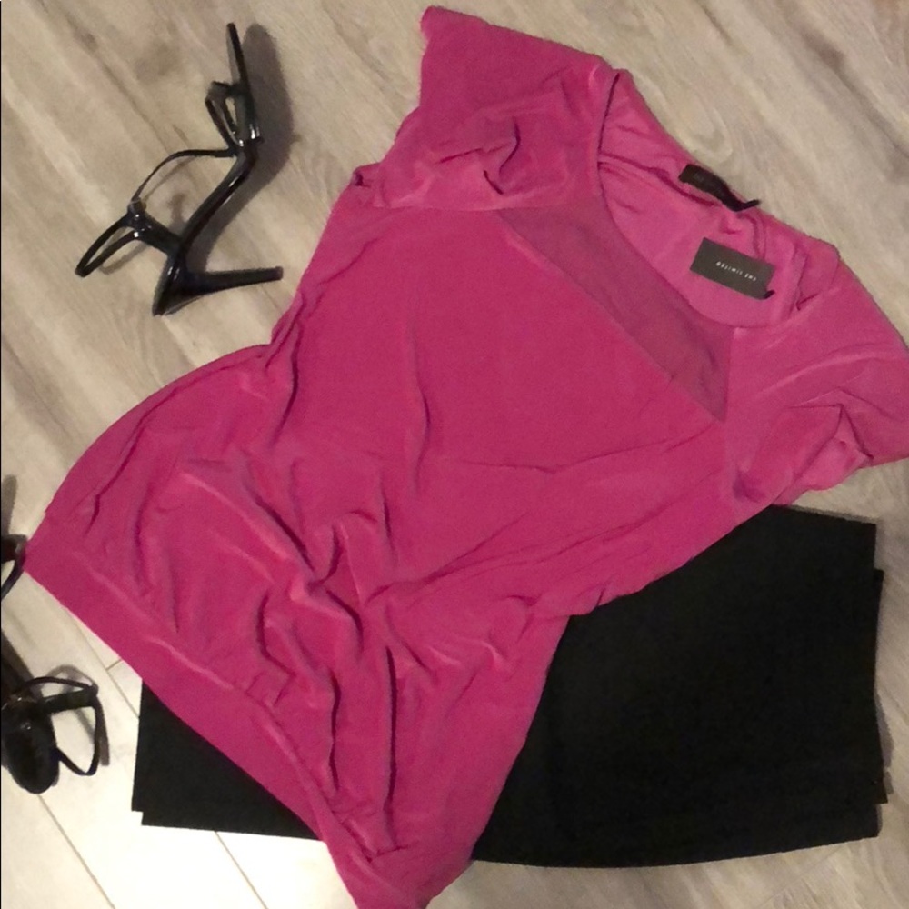 NWT The Limited Silky Stretch Drapey Career Top M